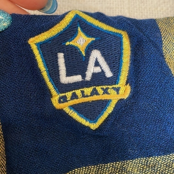 La Galaxy infinity scarf shawl athletic sports - Picture 3 of 7